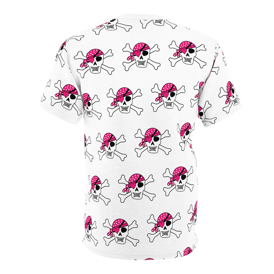 Unisex Skull and Crossbones Cut & Sew Tee