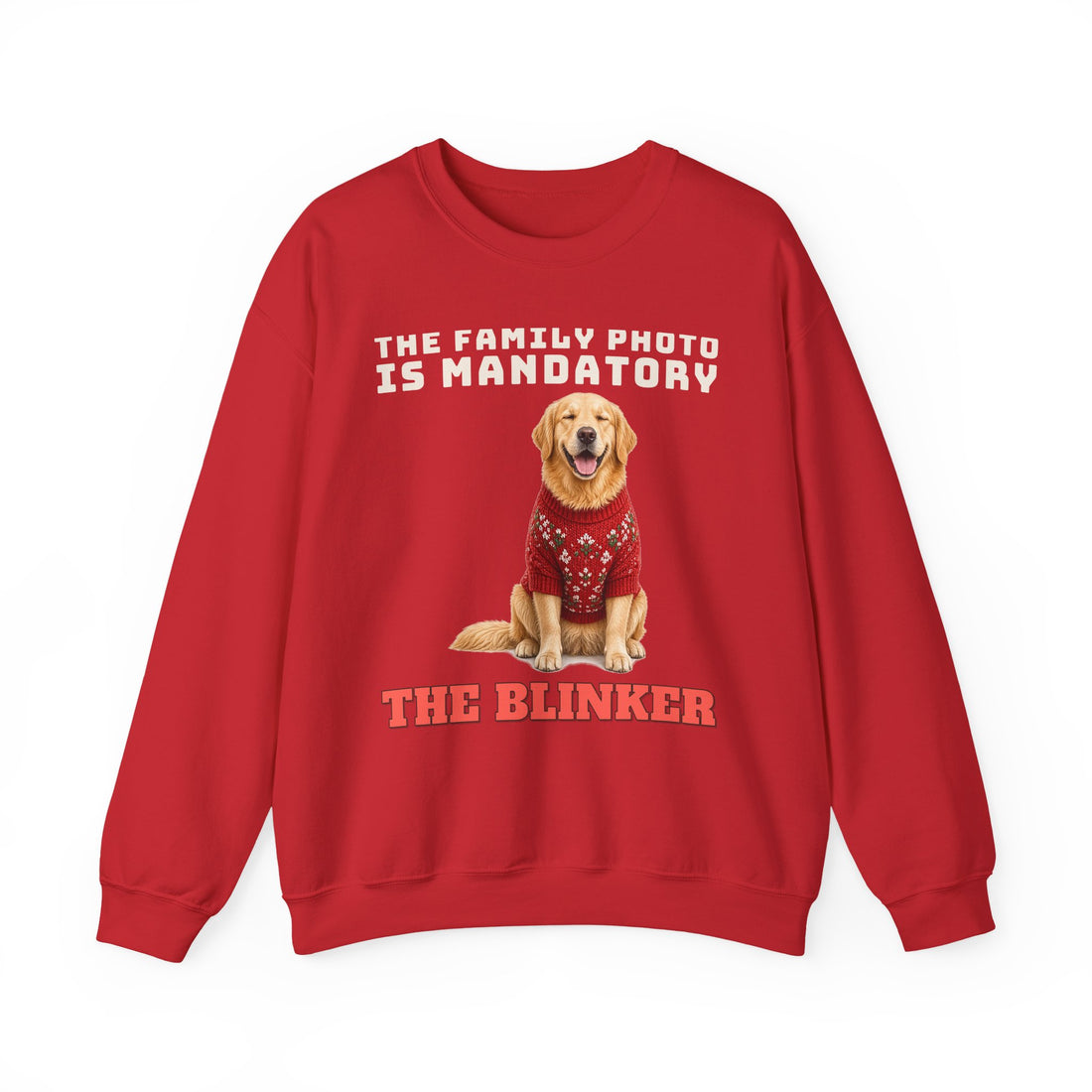 The Family Photo Is Mandatory: The Blinker Sweatshirt