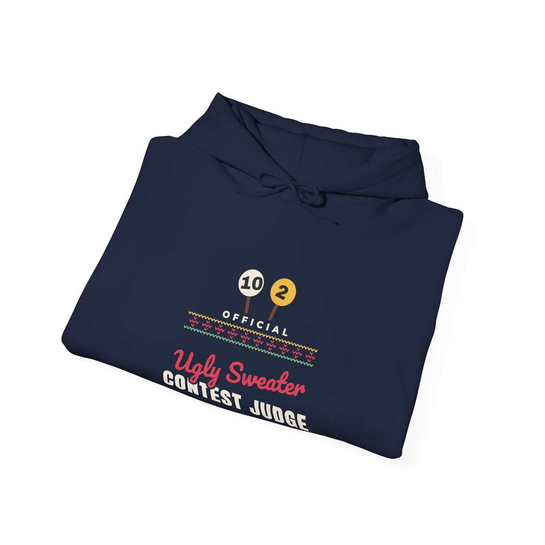 Ugly Sweater Contest Judge Hoodie