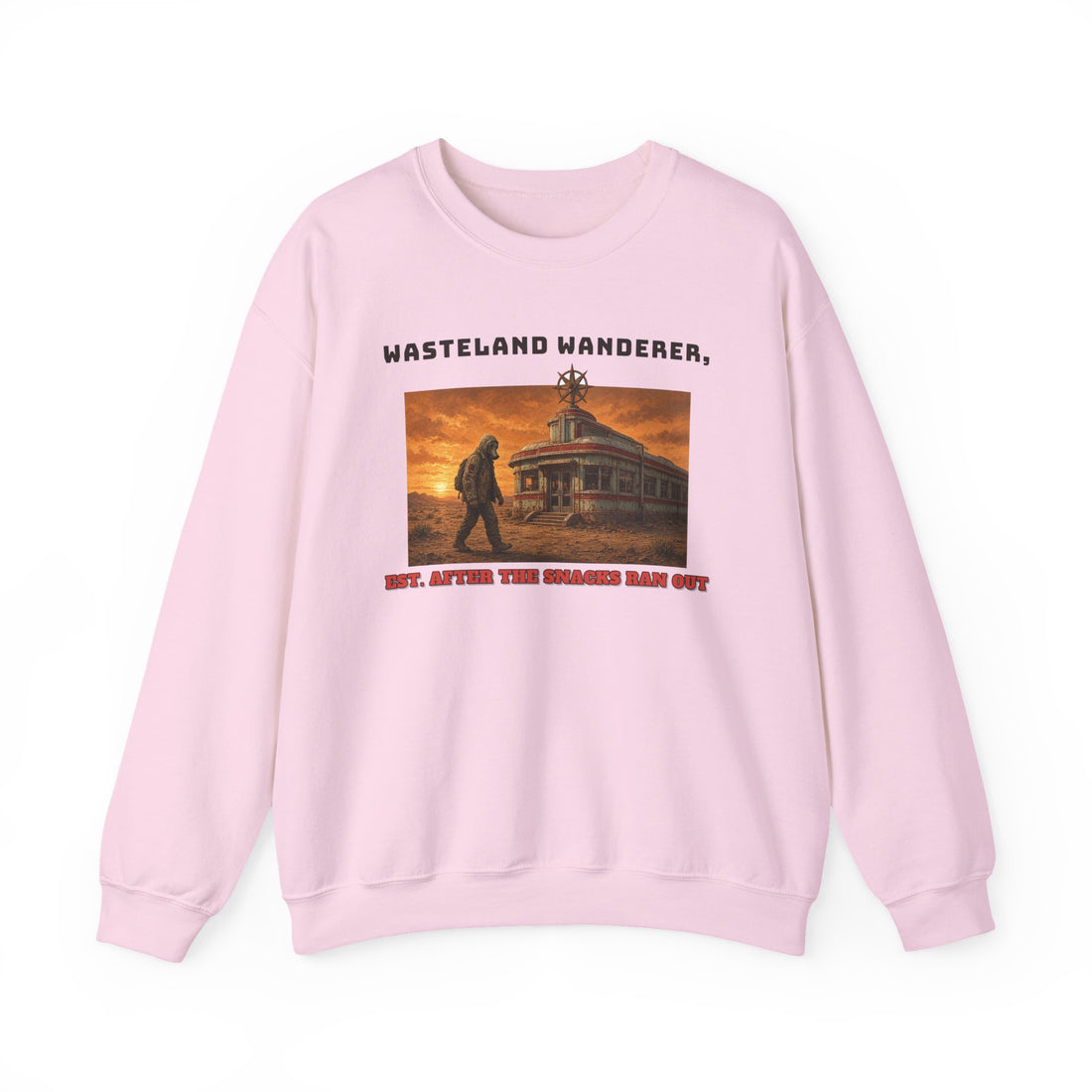 Wasteland Wanderer, Est. After The Snacks Ran Out Sweatshirt