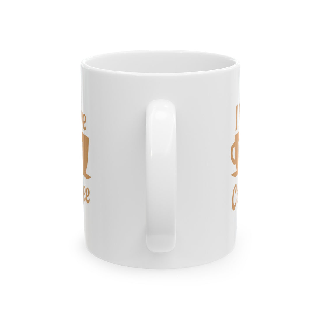 I Love Coffee Heart Ceramic Mug
