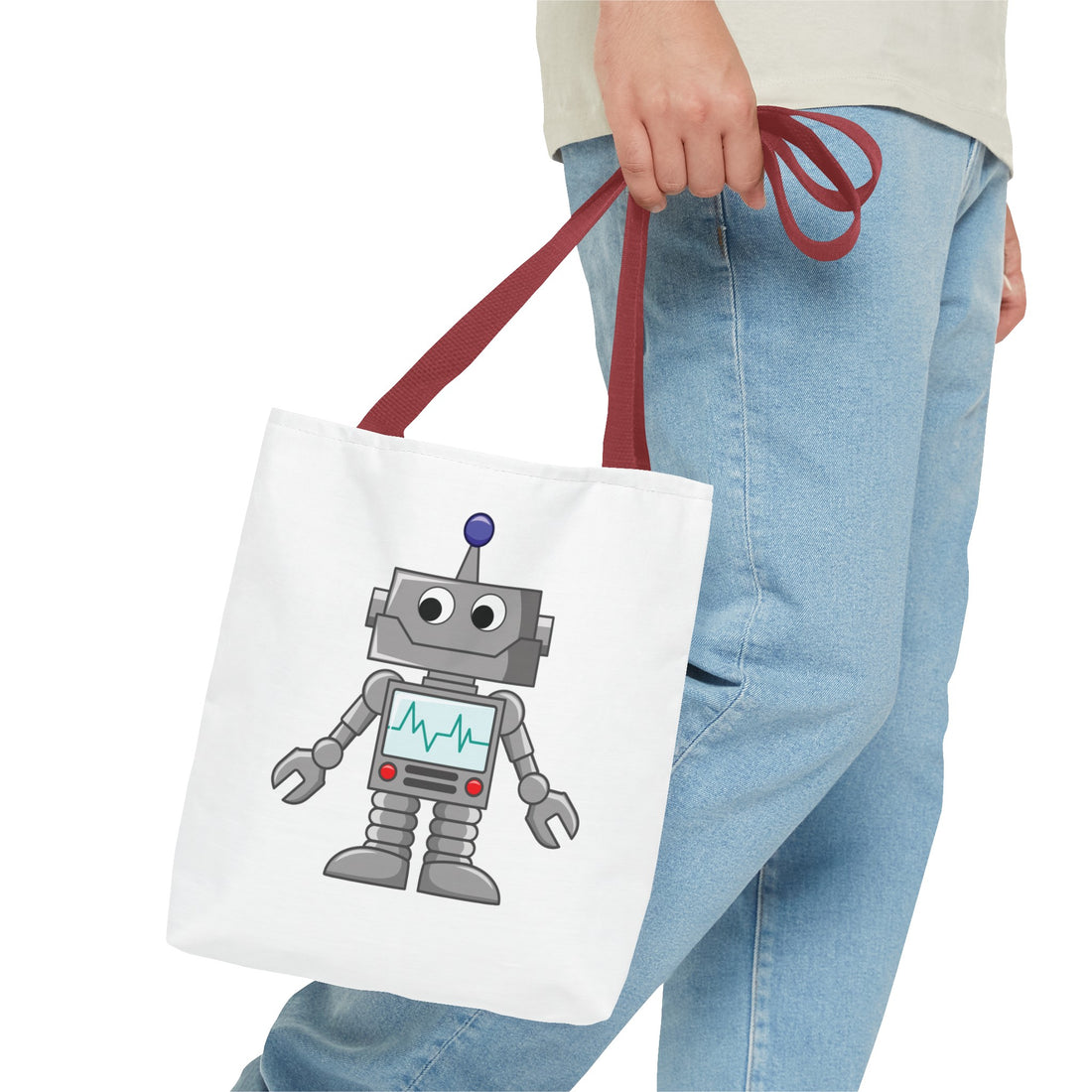 Robot & Skeleton - Tote Bag