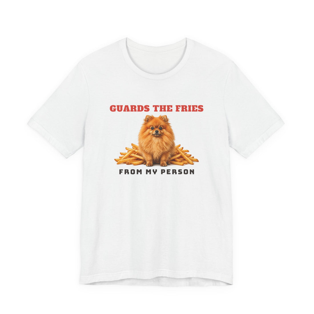 Guards the Fries couples t-shirt by Inkida