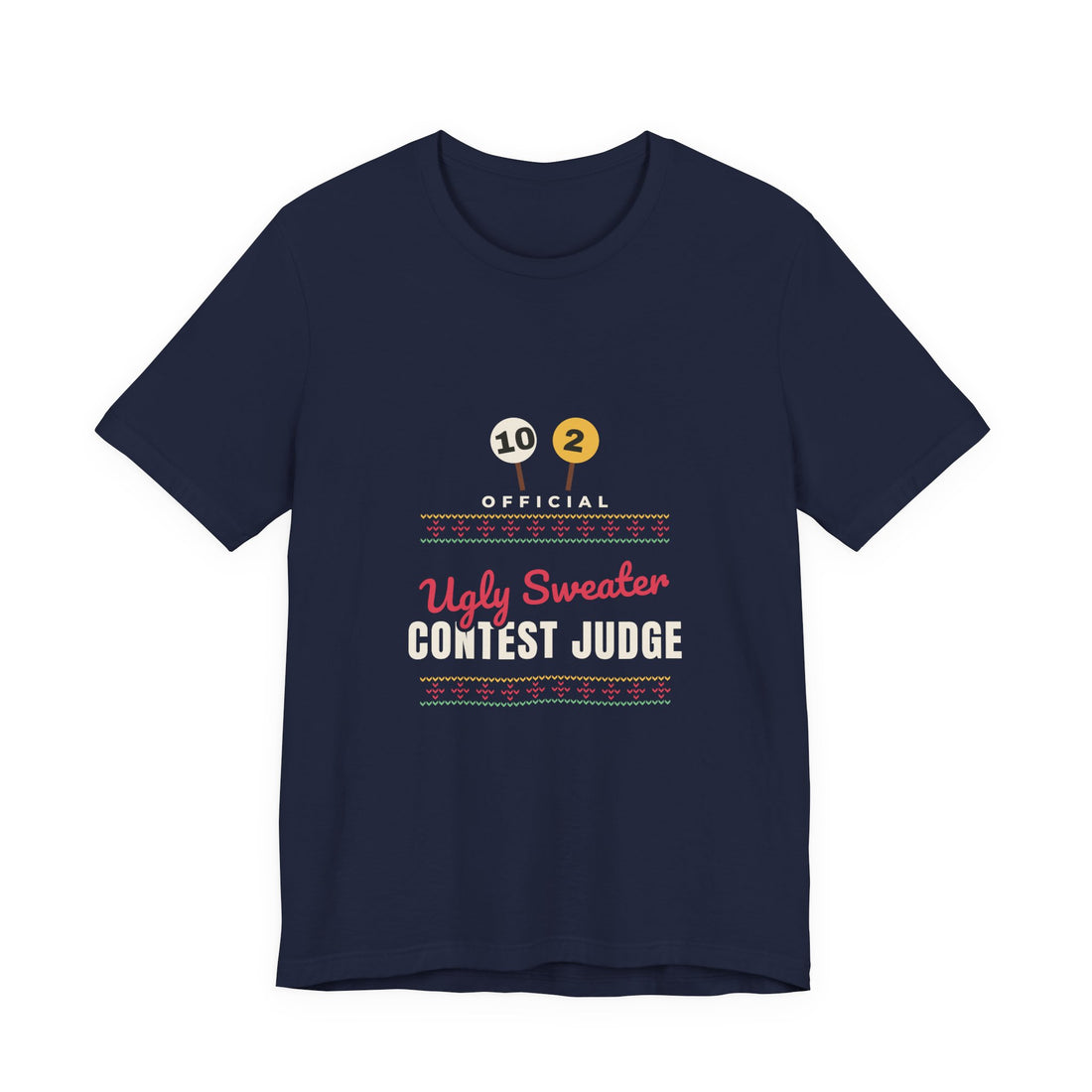 Ugly Sweater Contest Judge Shirt