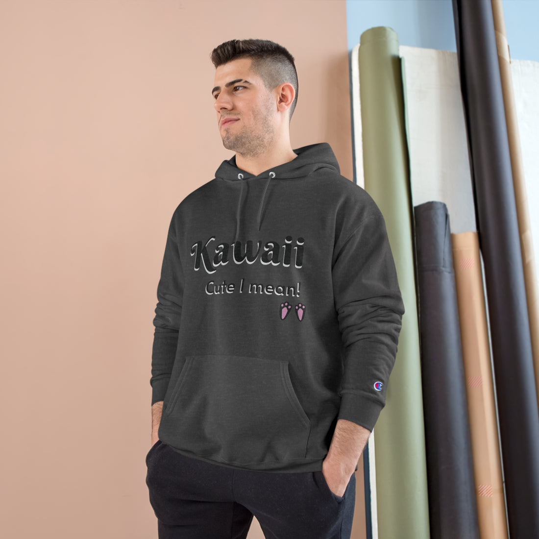 Just A Girl Who Loves Anime & KPOP - Champion Hoodie - Kawaii