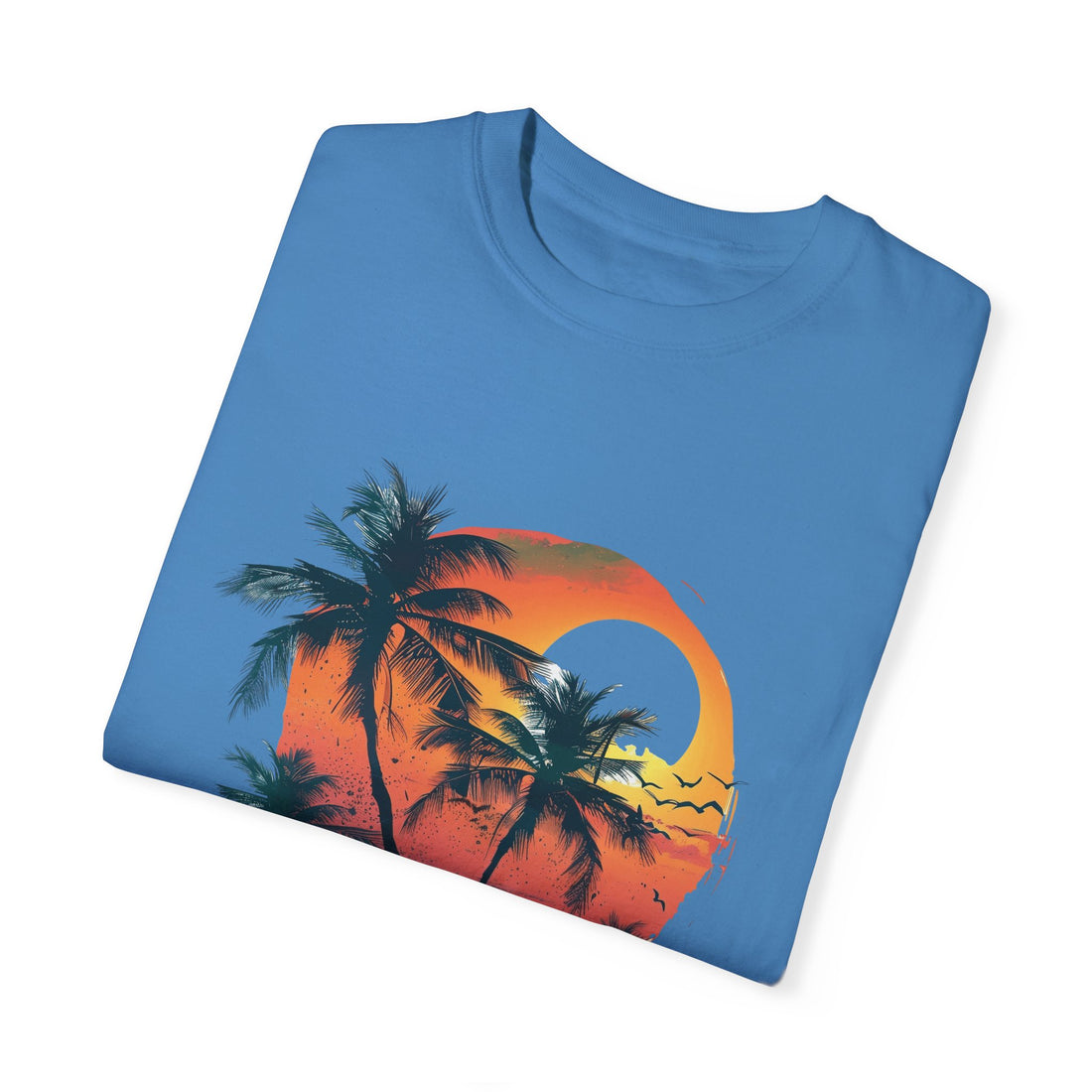 Summer Time - Sunshine Unisex Garment-Dyed T-shirt Love My Cat