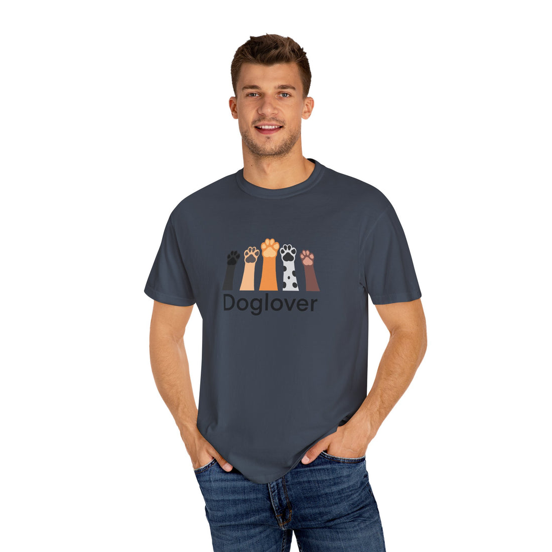 Dog Lover Unisex Garment-Dyed T-Shirt