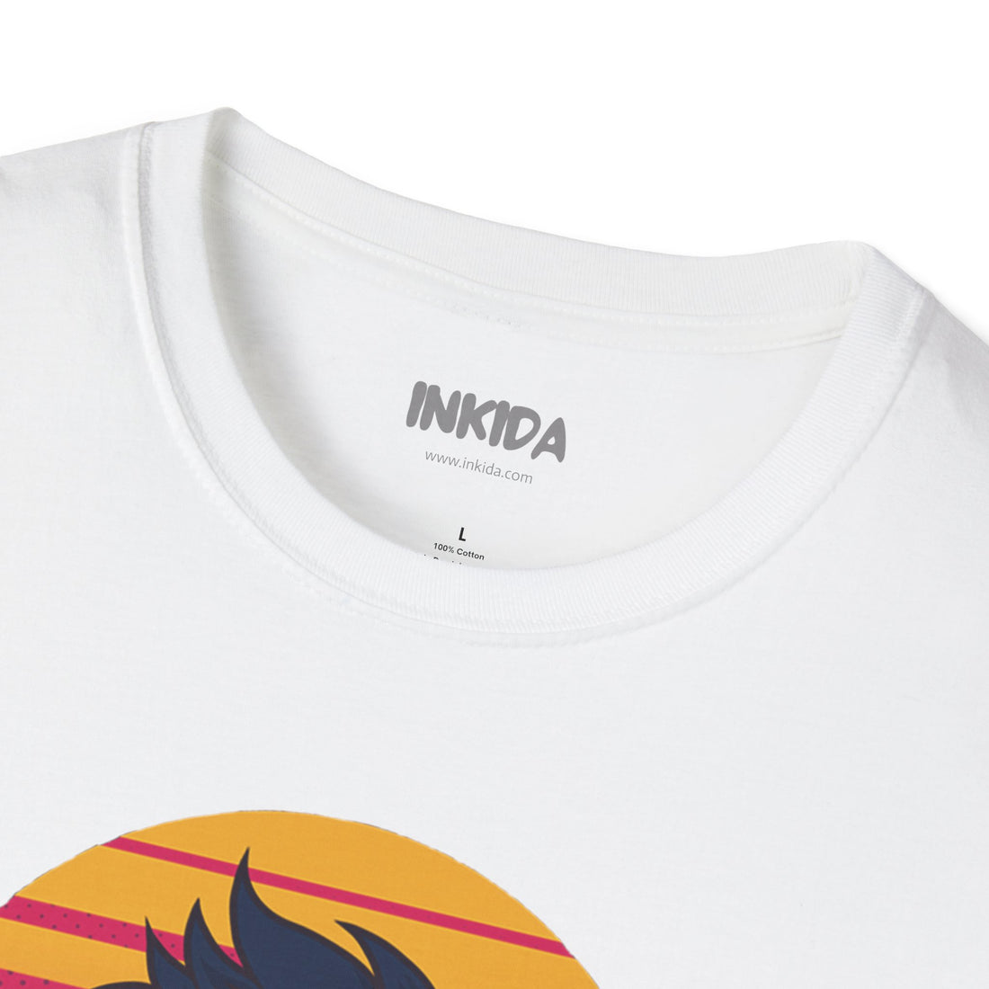 Colored Good Vibes T-Shirt by Inkida, t-shirt image 23