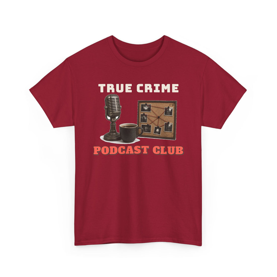 True Crime Podcast Club Plus Size Tee