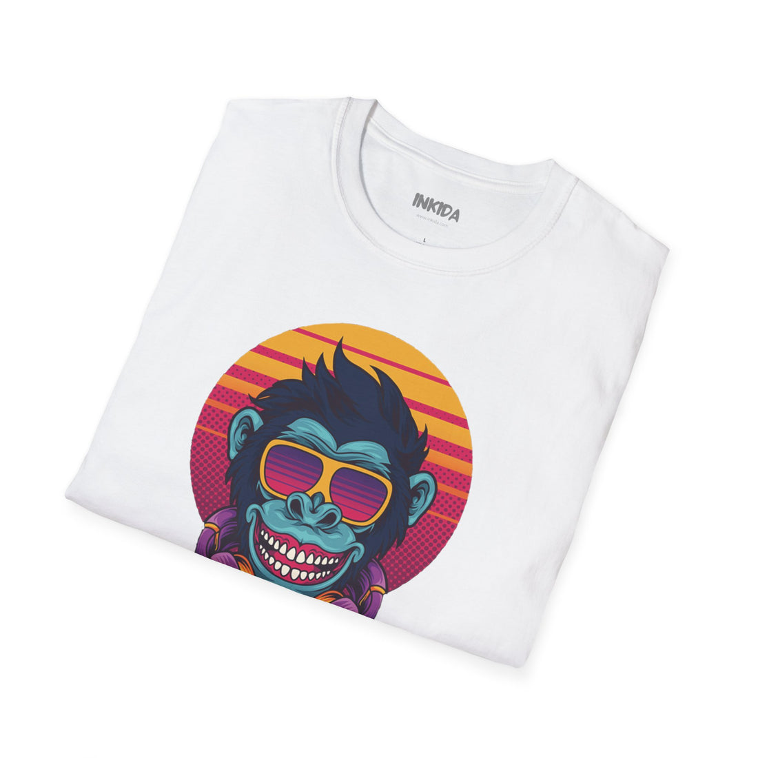 Colored Good Vibes T-Shirt by Inkida, t-shirt image 24