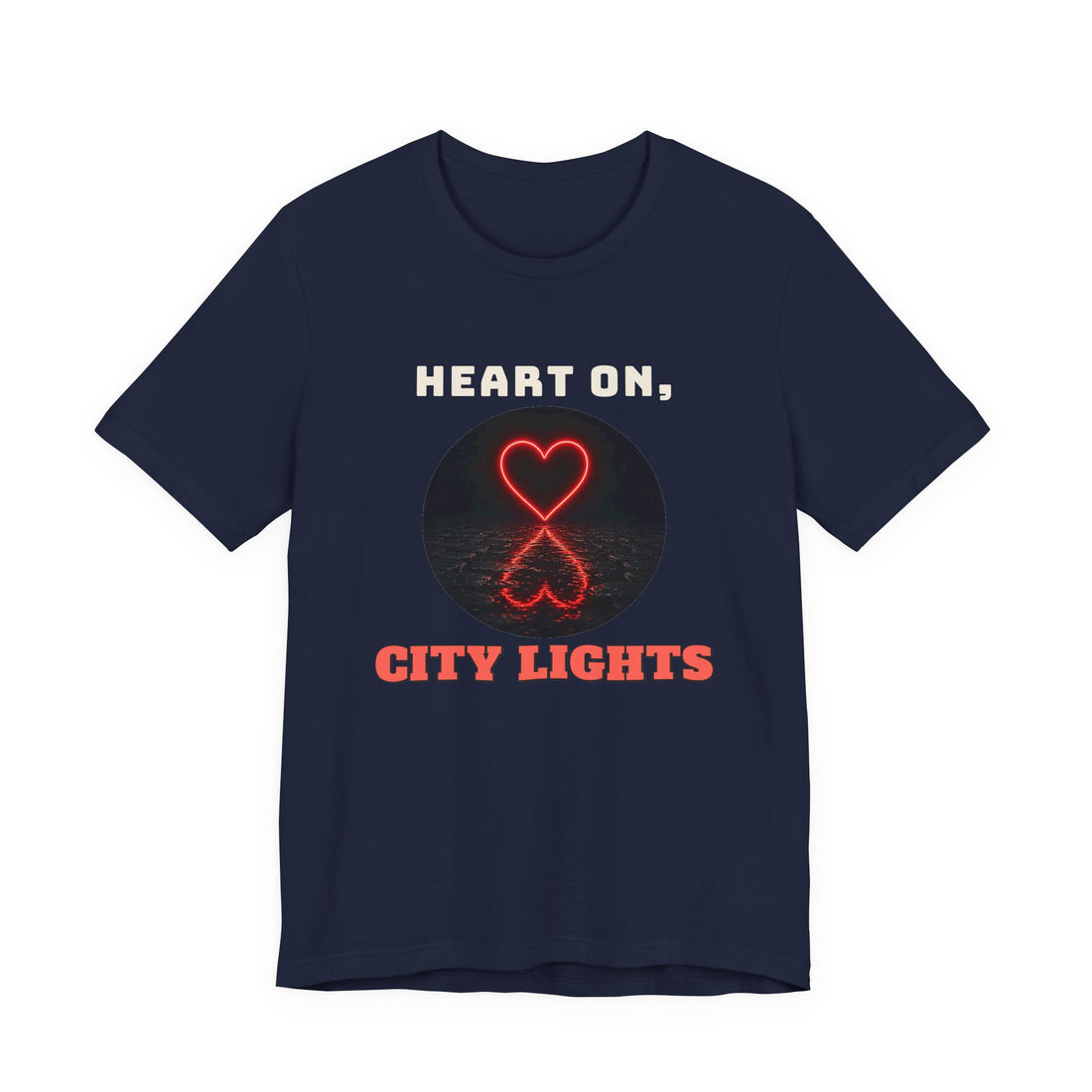 Heart On City Lights Tee