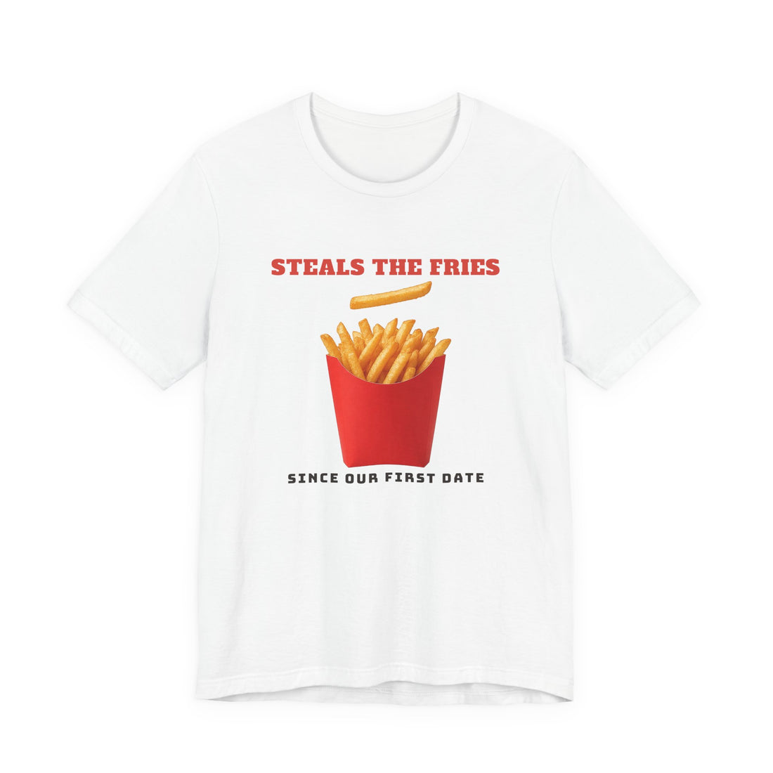 Steals the Fries couples t-shirt, view 2