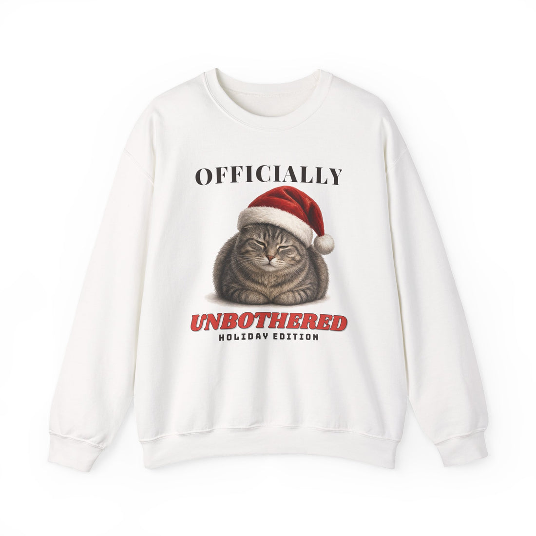 Officially Unbothered funny sweatshirt by Inkida