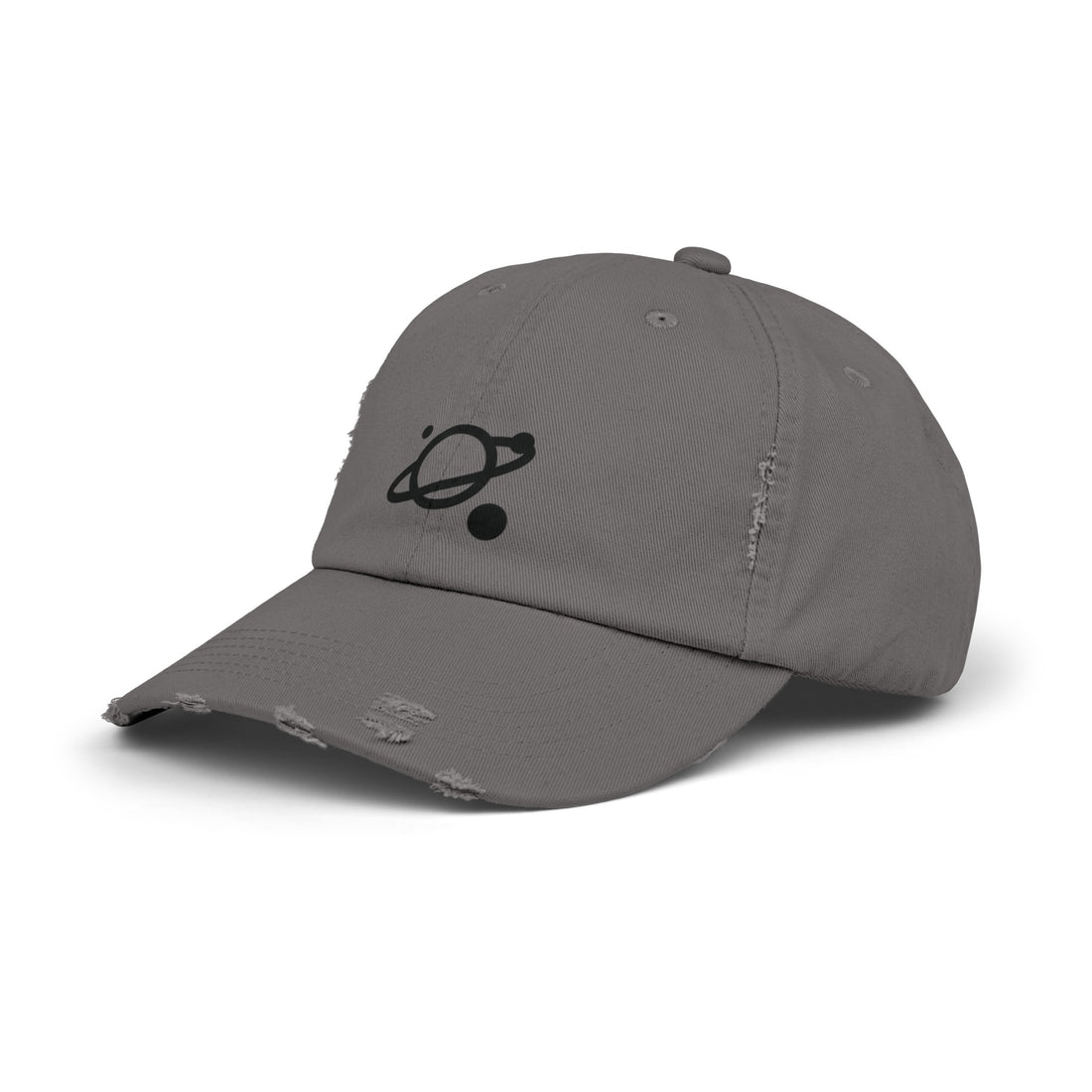 Unisex Distressed Saturn Cap
