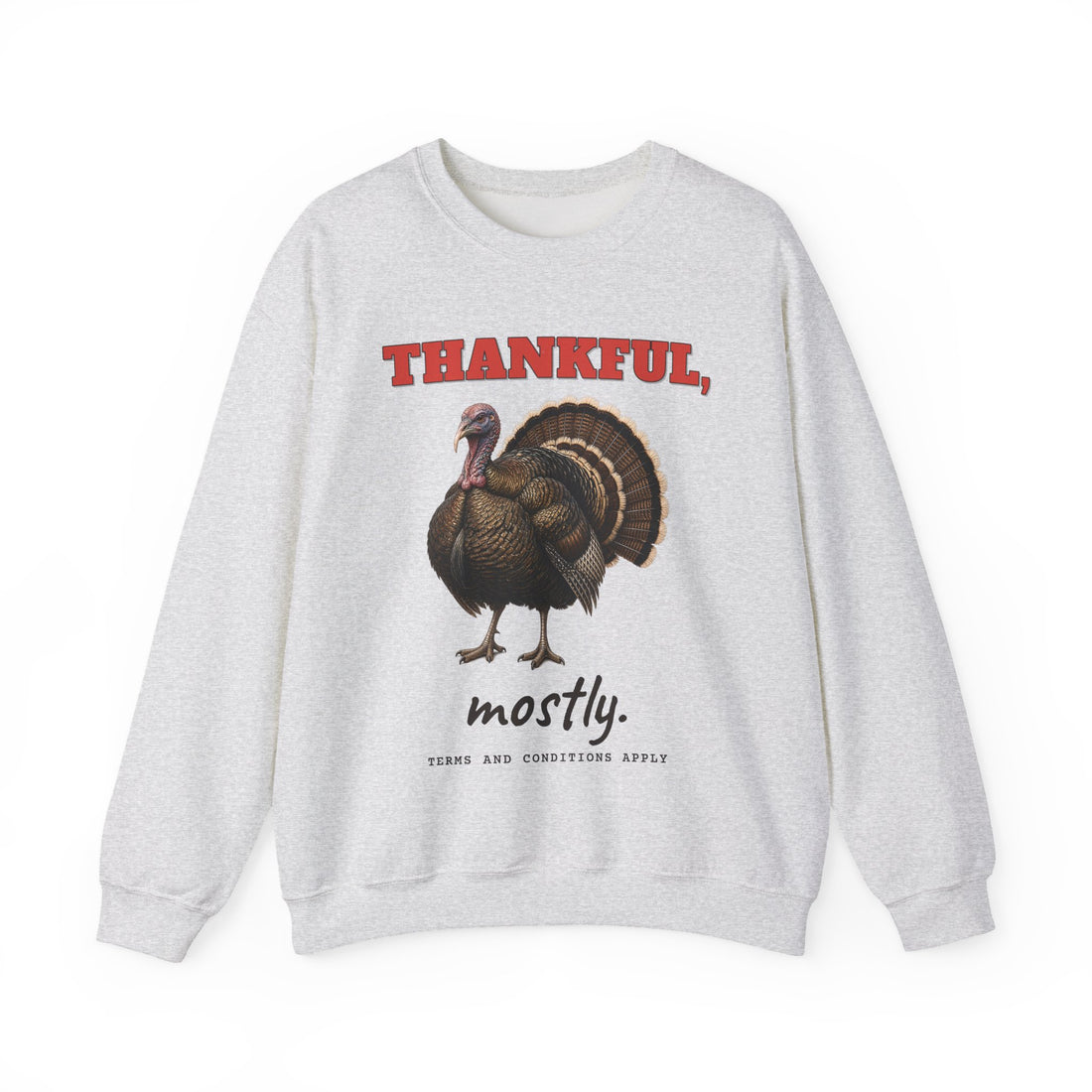 Thankful, Mostly funny sweatshirt, view 2