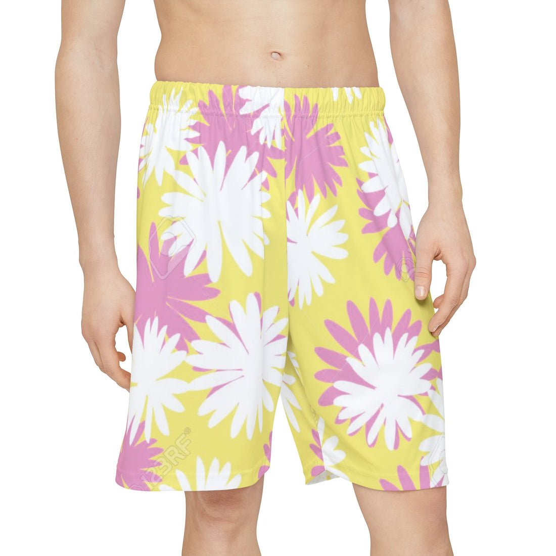 Trending Flowered Men’s Sports Shorts For Summer