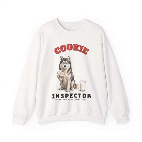Cookie Inspector funny sweatshirt by Inkida