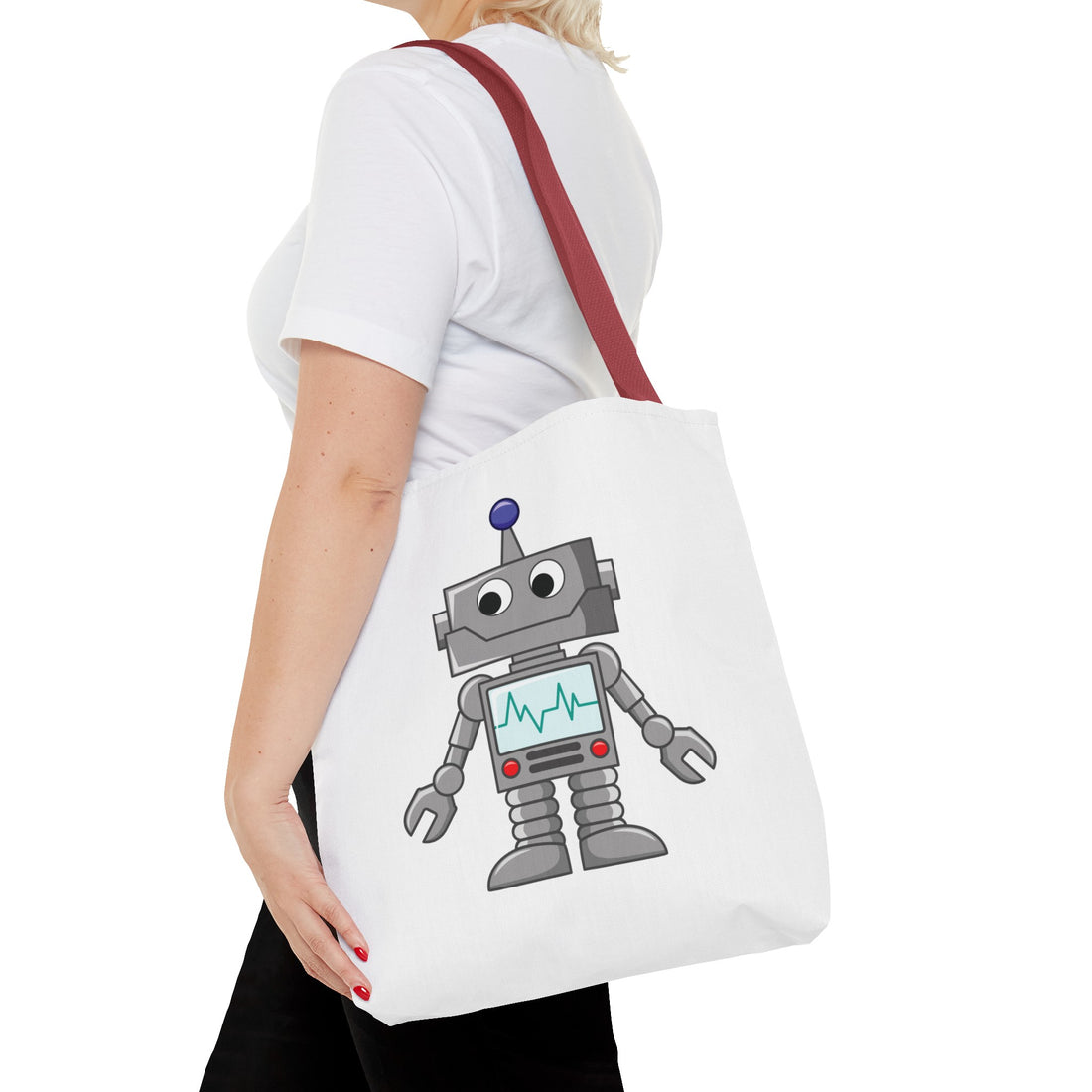 Robot & Skeleton - Tote Bag