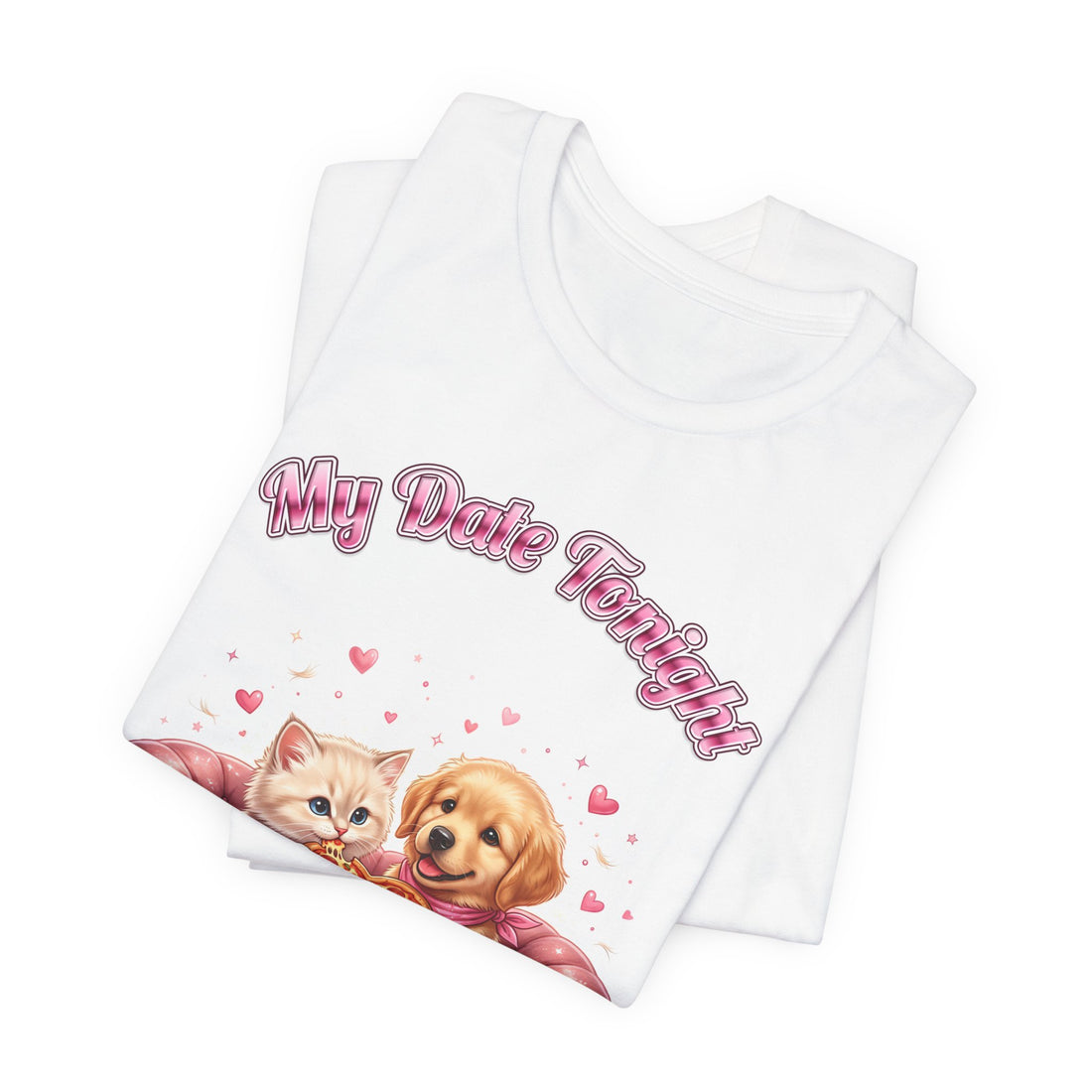 My Date Tonight Sheds funny cat and dog lover t-shirt by Inkida, view 6