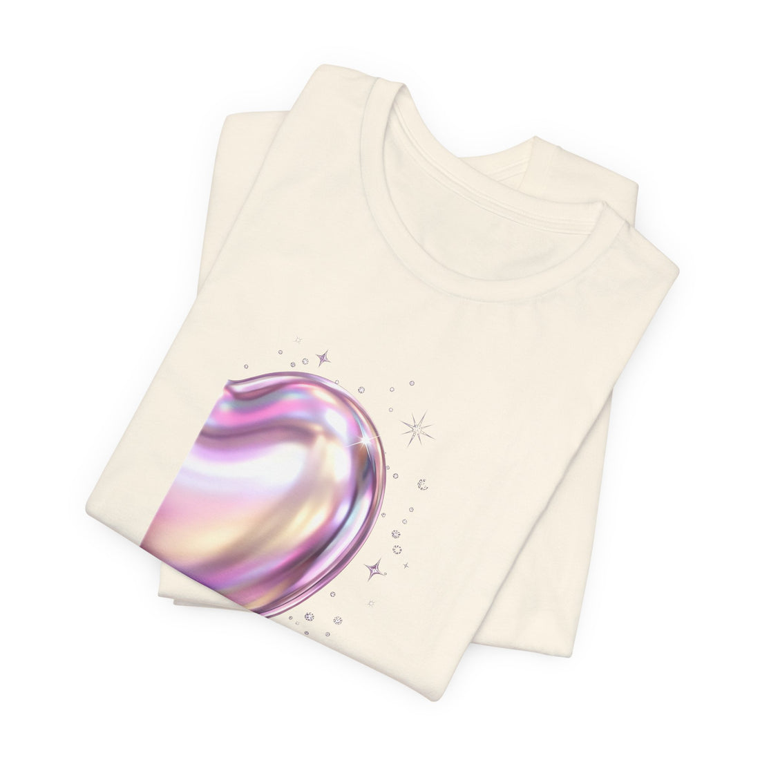 Split Heart matching couples t-shirt right half by Inkida, view 12