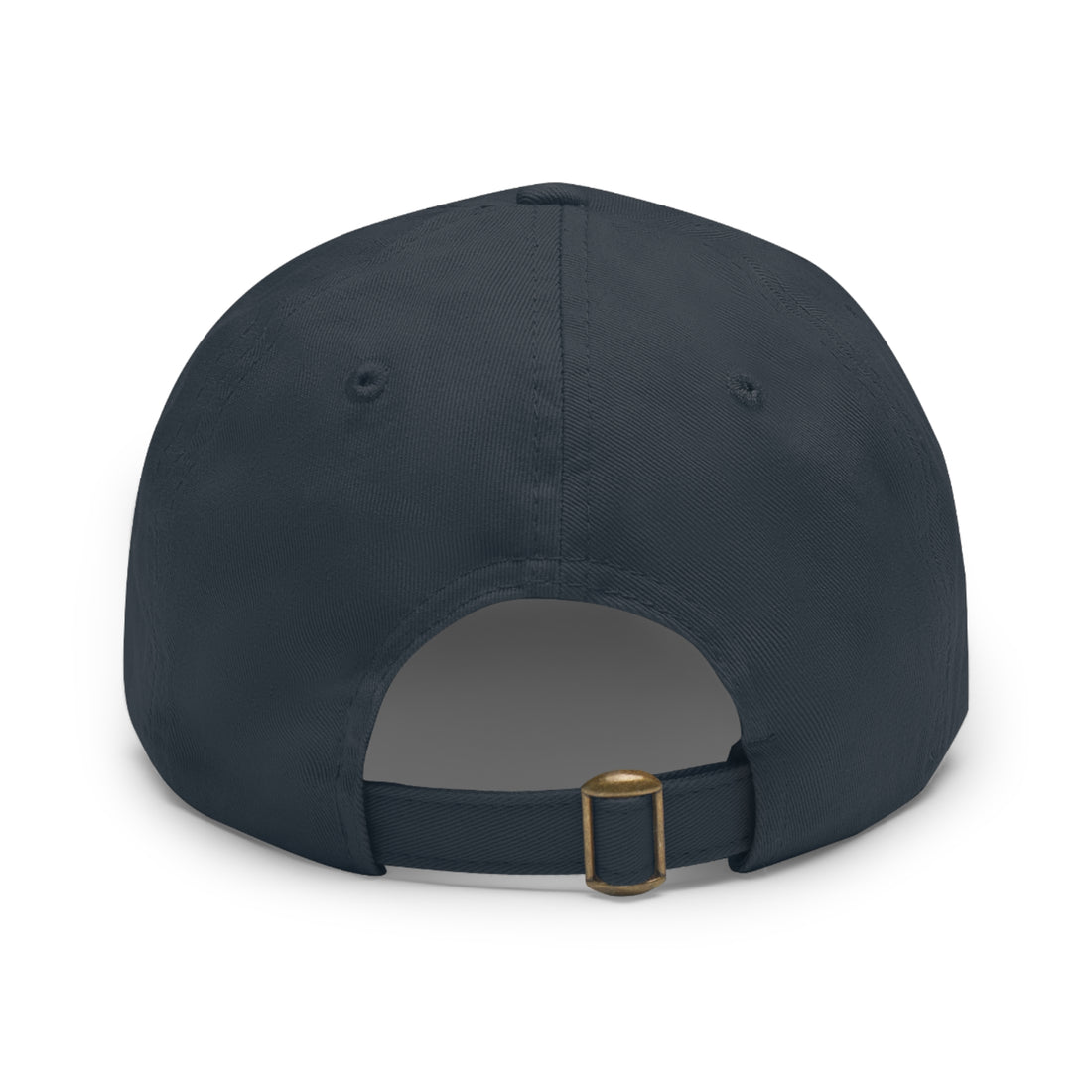 Tiger - Dad Hat with Leather Patch (Round)