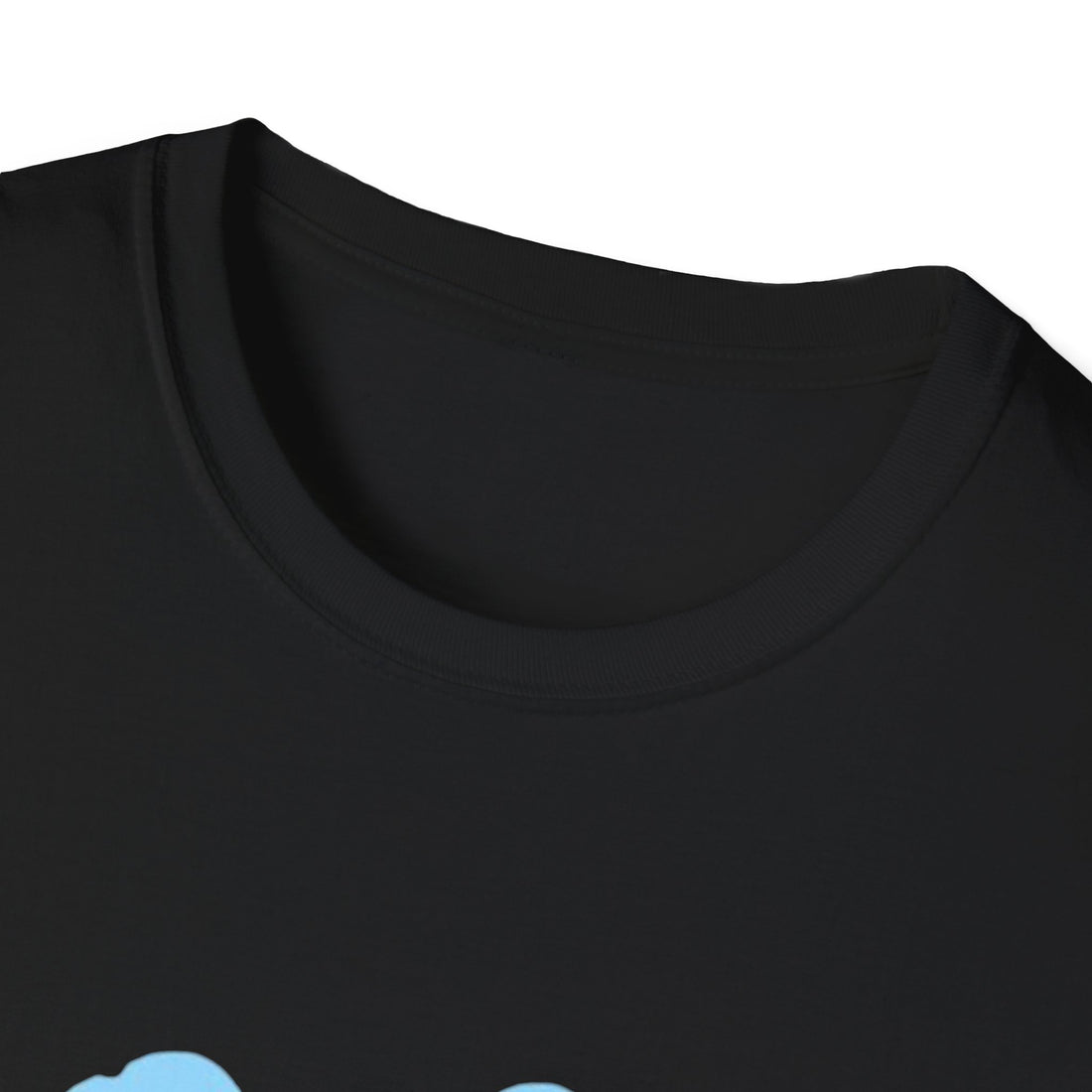 Hello Summer & Tiger in Back Unisex Softstyle T-Shirt