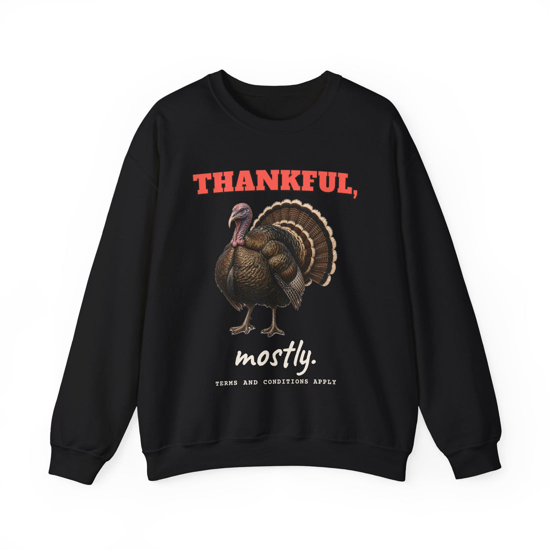 Thankful, Mostly funny sweatshirt, view 3