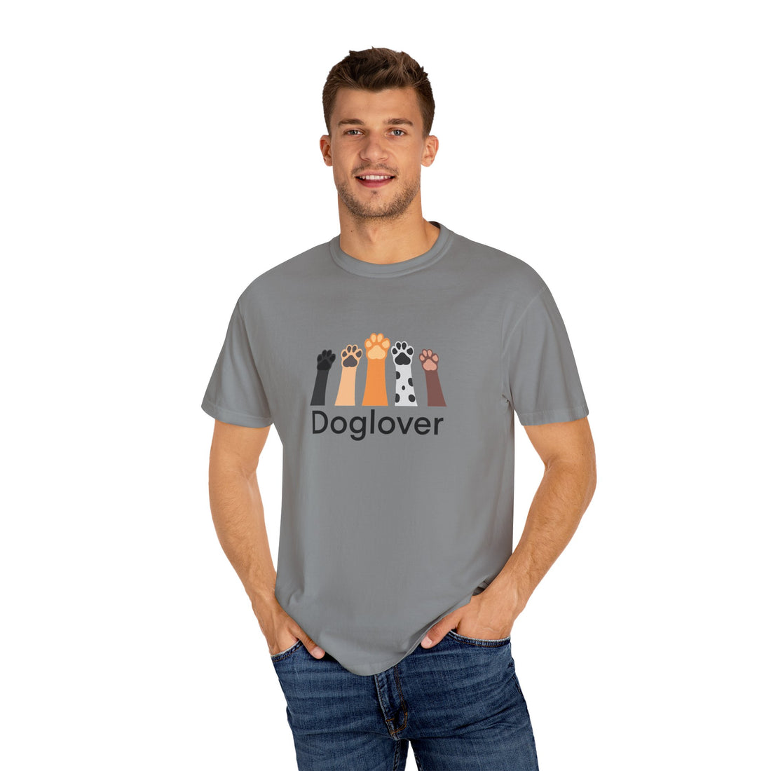 Dog Lover Unisex Garment-Dyed T-Shirt