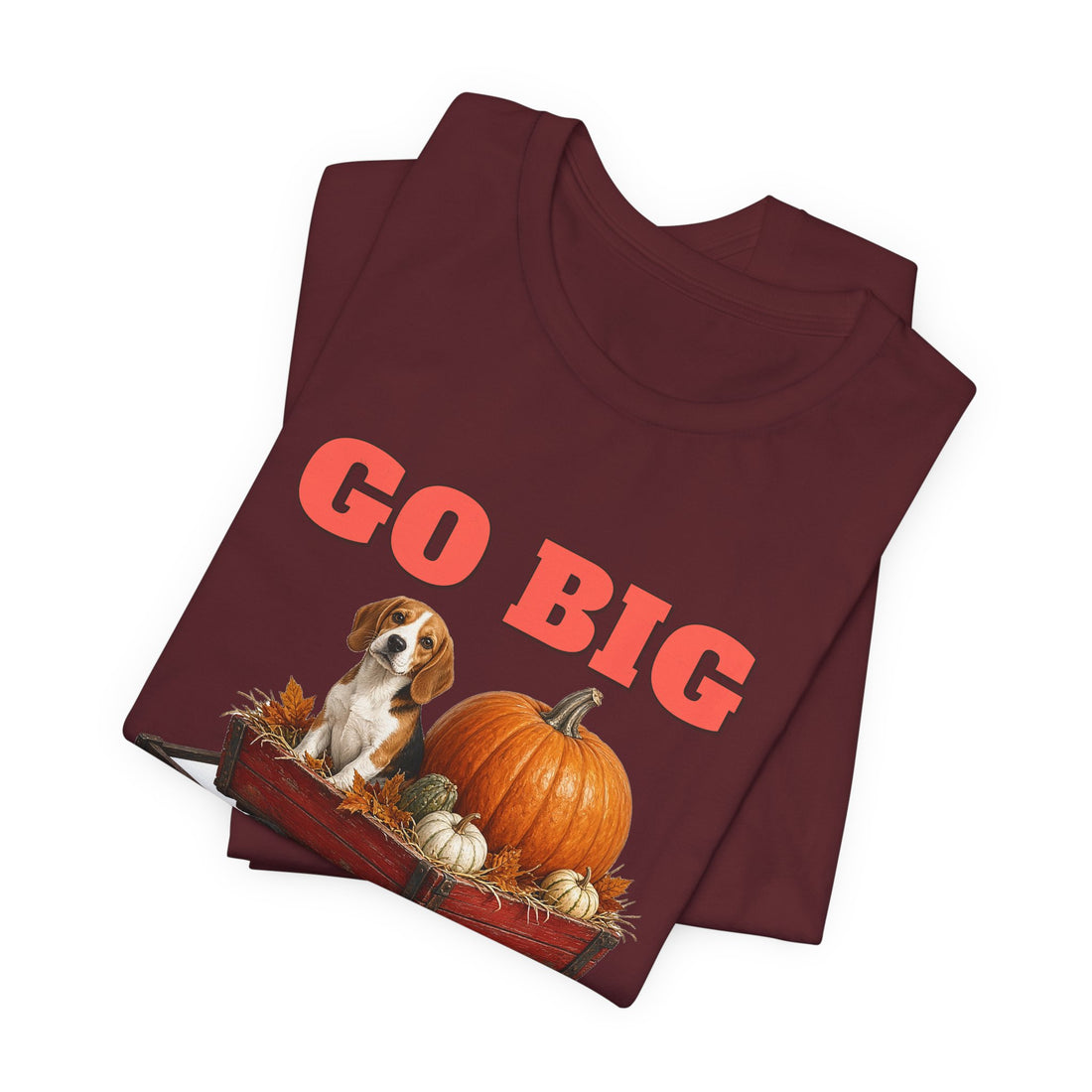 Go Big or Go Gourd Beagle Pumpkin Tee