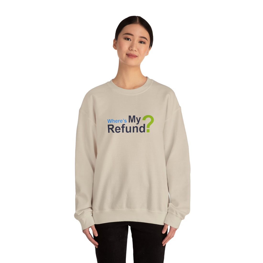 Where's My Refund?? Unisex Heavy Blend™ Crewneck Sweatshirt