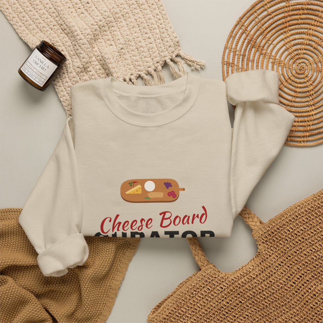 Cheese Board Curator Sweatshirt