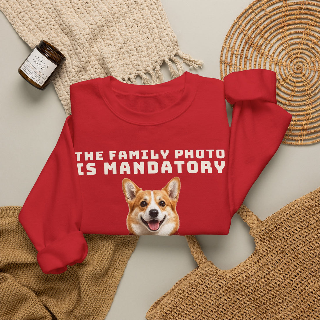 The Family Photo Is Mandatory: The Smiling One Sweatshirt