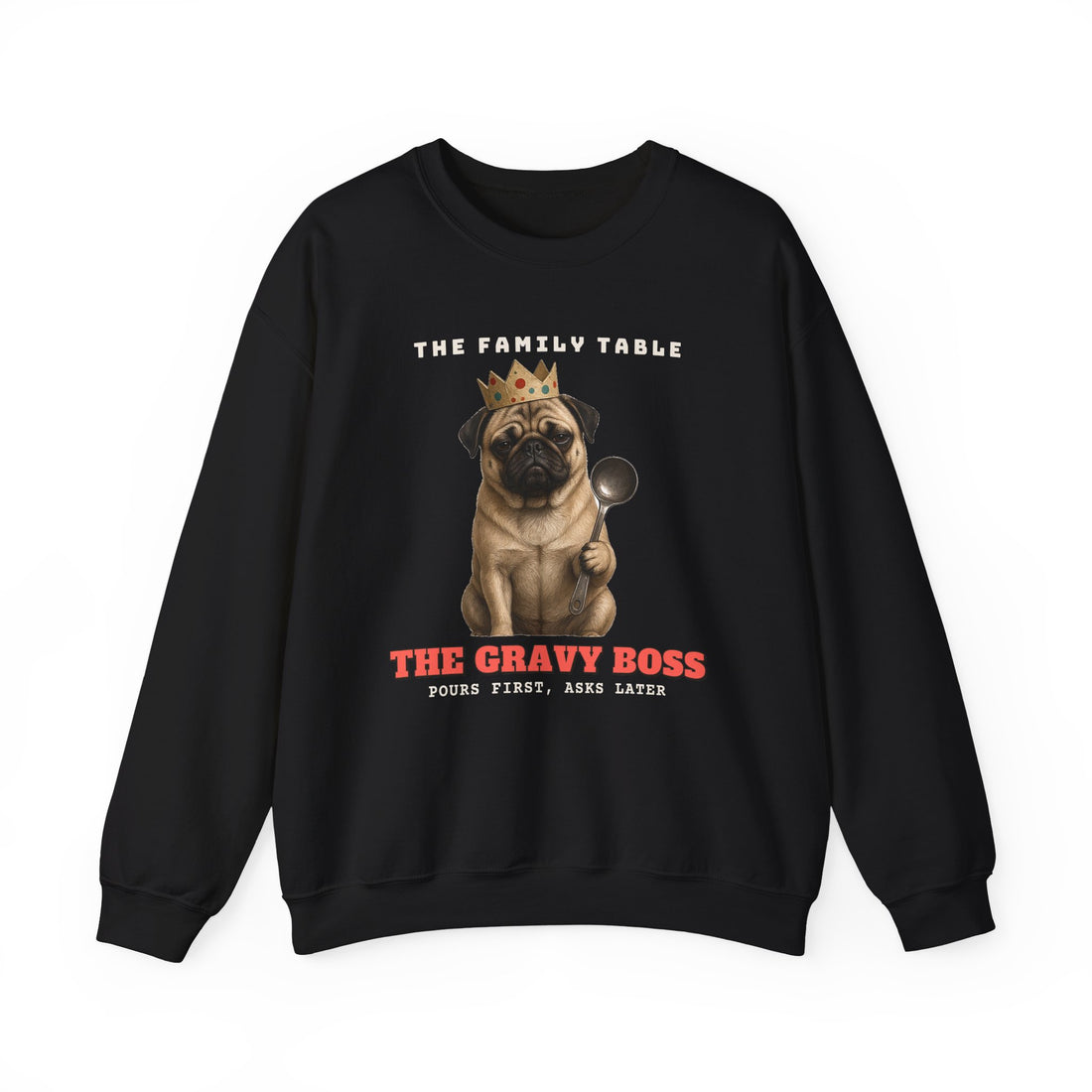 The Family Table: The Gravy Boss matching family sweatshirt, view 3