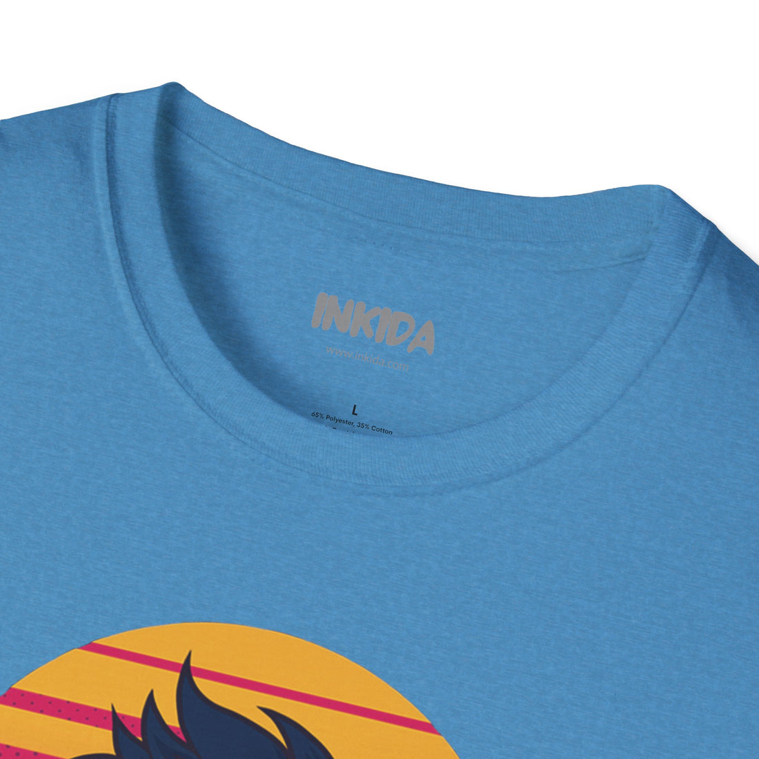 Colored Good Vibes T-Shirt by Inkida, t-shirt image 31
