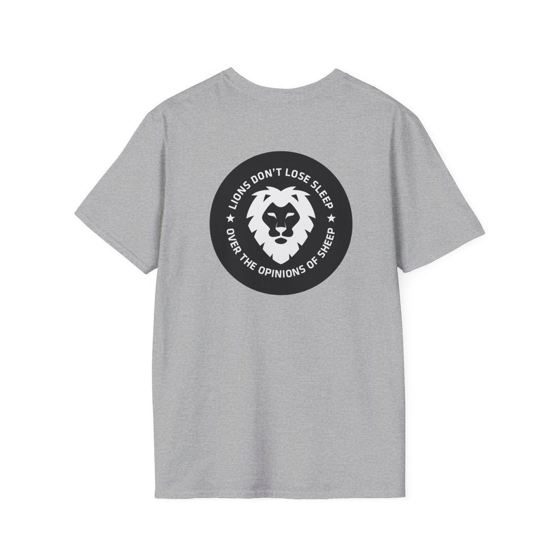 Lion Doesn't Lose Sleep - Unisex Softstyle T-Shirt