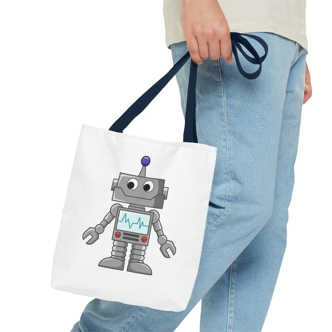 Robot & Skeleton - Tote Bag