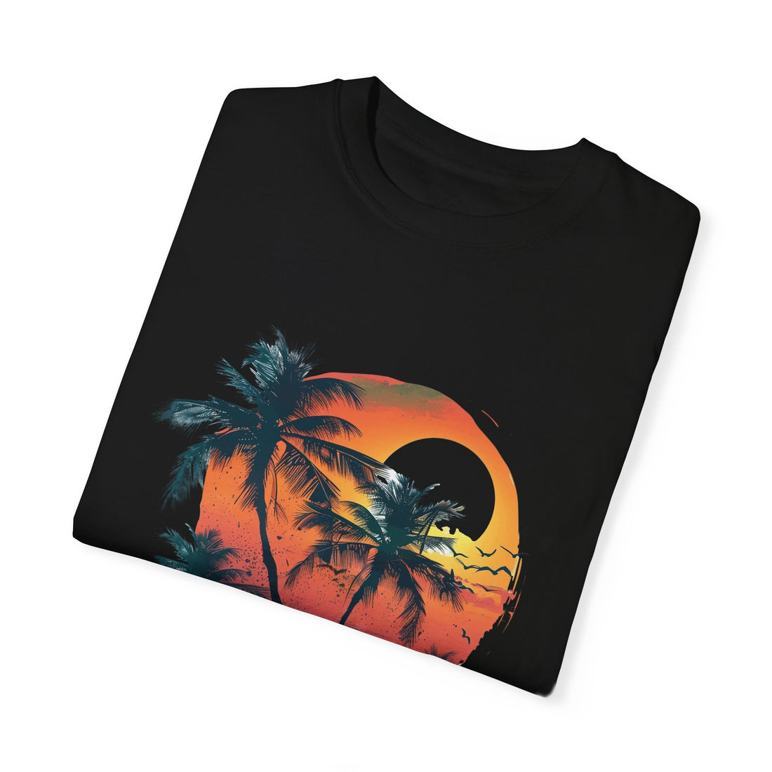 Summer Time - Sunshine Unisex Garment-Dyed T-shirt Love My Cat