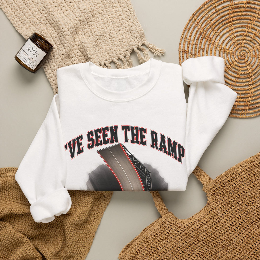 I've Seen the Ramp Now Show Me the Car Funny Sweatshirt