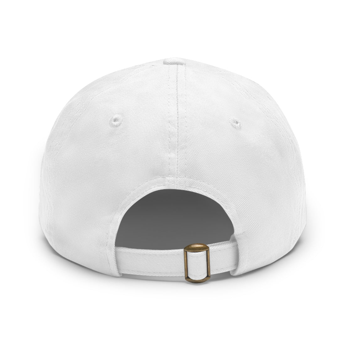 Tiger - Dad Hat with Leather Patch (Round)