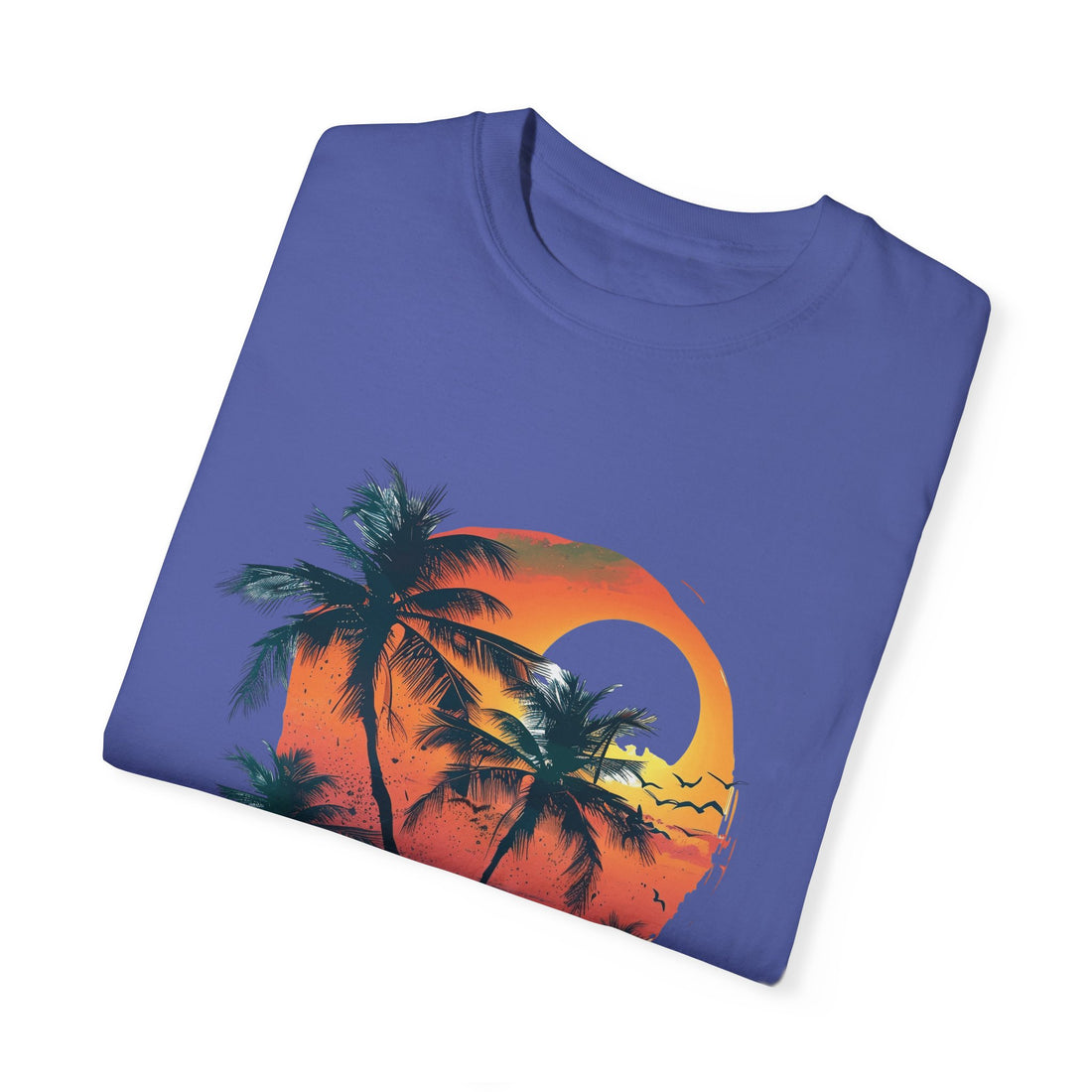 Summer Time - Sunshine Unisex Garment-Dyed T-shirt Love My Cat