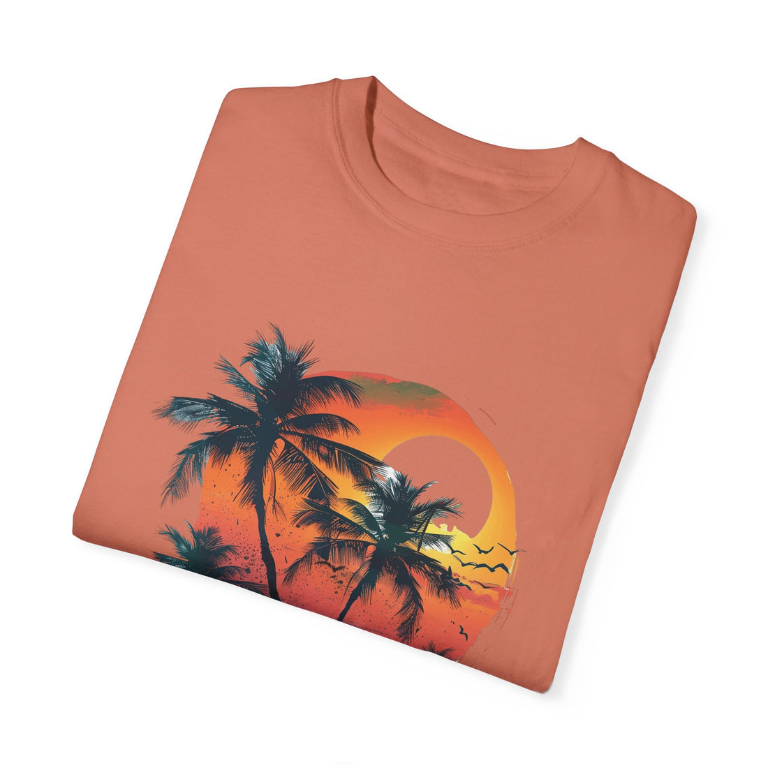 Summer Time - Sunshine Unisex Garment-Dyed T-shirt Love My Cat