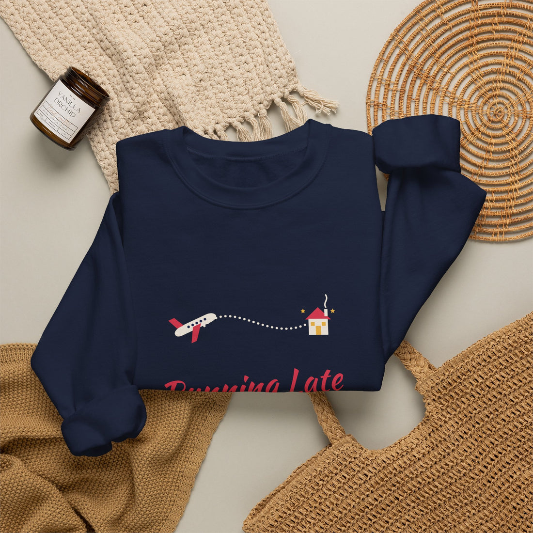 Running Late for the Holidays Sweatshirt