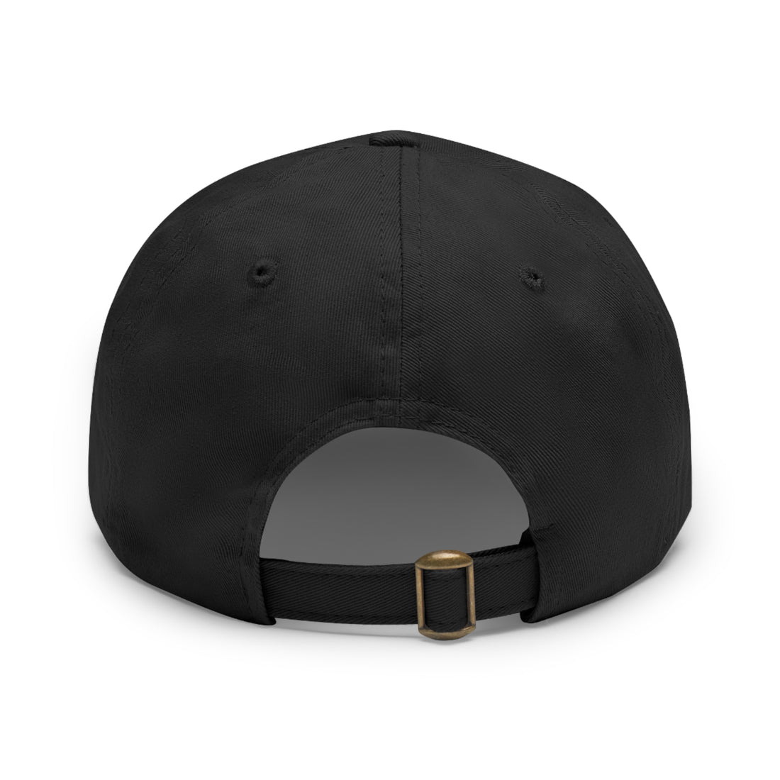 Tiger - Dad Hat with Leather Patch (Round)