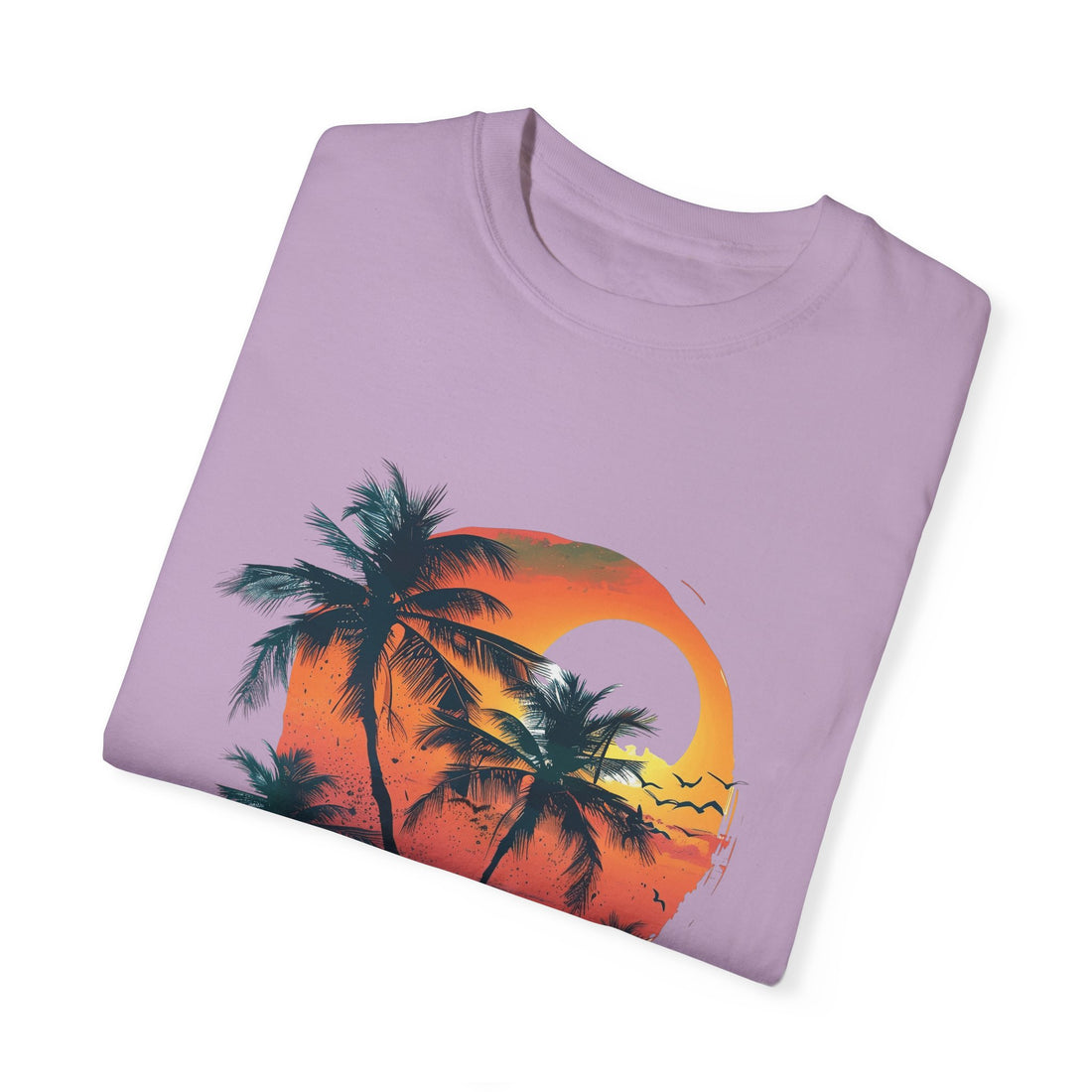 Summer Time - Sunshine Unisex Garment-Dyed T-shirt Love My Cat