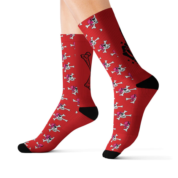 Skull and Crossbones - Sublimation Socks