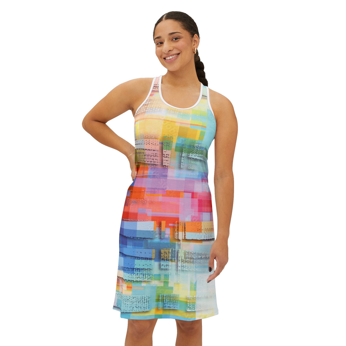 Summer Colored Women's Racerback Dress