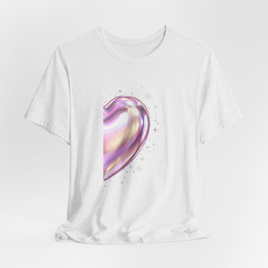 Split Heart matching couples t-shirt right half by Inkida, view 10