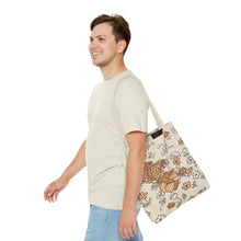 Vintage Girls Collecting Flowers Trending Tote Bag