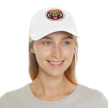 Tiger - Dad Hat with Leather Patch (Round)