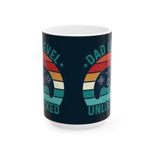 Dad Level Unlocked Ceramic Mug